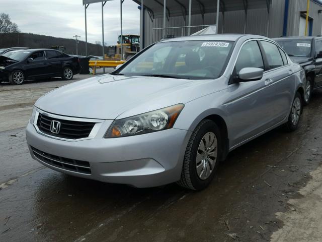 1HGCP26379A040171 - 2009 HONDA ACCORD LX SILVER photo 2