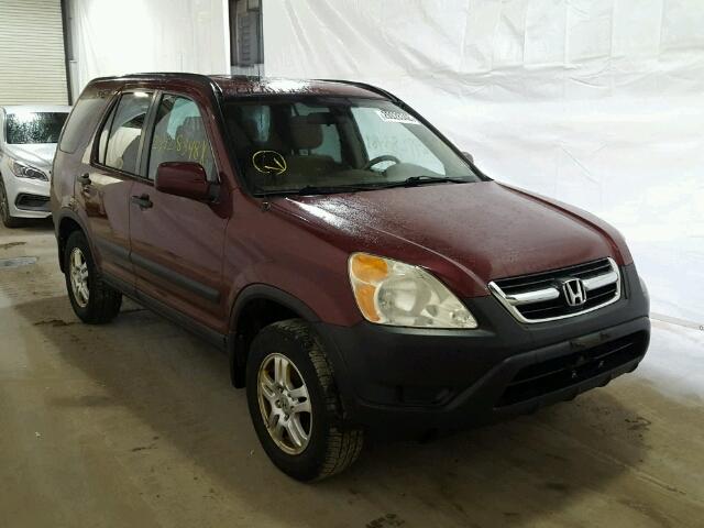 SHSRD78824U255148 - 2004 HONDA CR-V EX RED photo 1