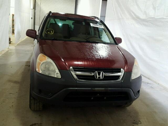 SHSRD78824U255148 - 2004 HONDA CR-V EX RED photo 9