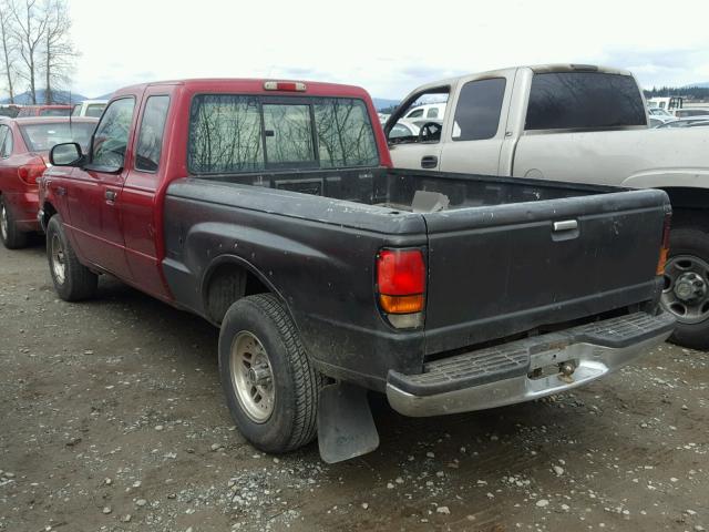 1FTCR14X7PPA62559 - 1993 FORD RANGER SUP RED photo 3