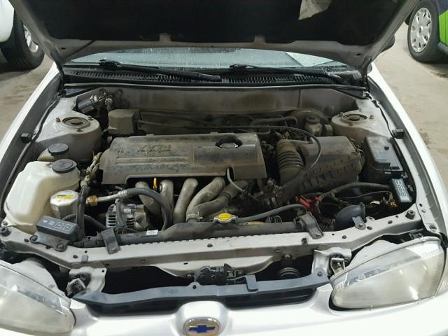 1Y1SK52822Z417214 - 2002 CHEVROLET GEO PRIZM 银色 照片 7