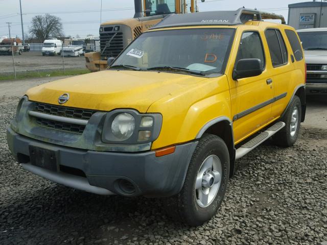 5N1ED28Y53C688656 - 2003 NISSAN XTERRA XE YELLOW photo 2