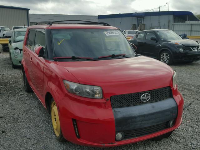 JTLKE50EX91096881 - 2009 TOYOTA SCION XB RED photo 1