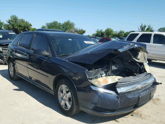 1G1ZT62815F180834 - 2005 CHEVROLET MALIBU MAX BLUE photo 1