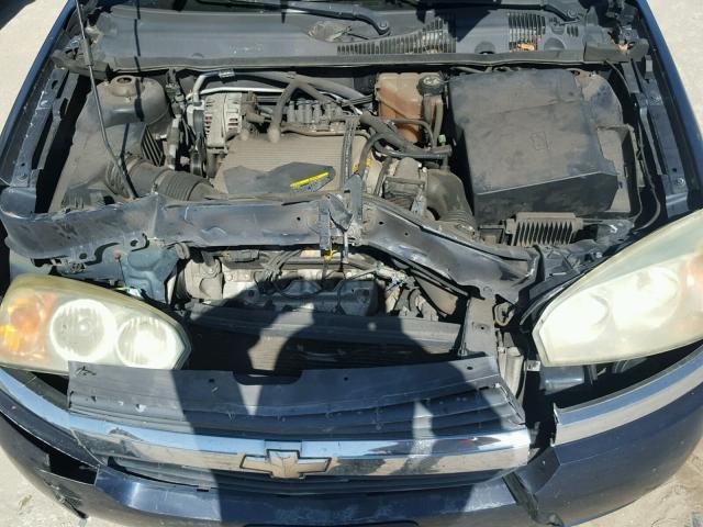 1G1ZT62815F180834 - 2005 CHEVROLET MALIBU MAX BLUE photo 7
