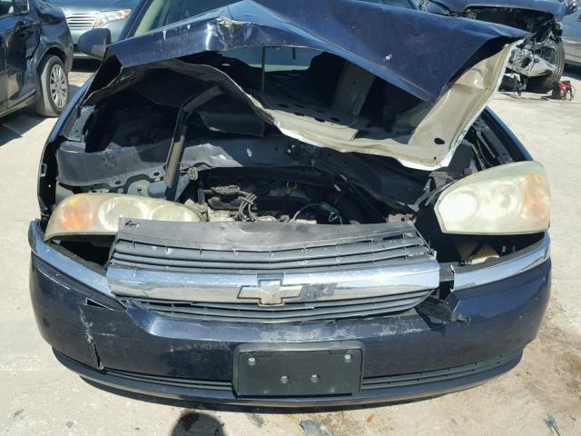1G1ZT62815F180834 - 2005 CHEVROLET MALIBU MAX BLUE photo 9