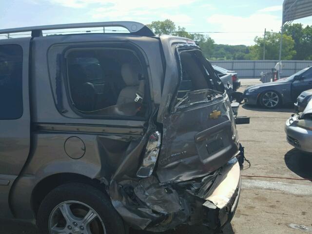 1GNDX33L16D157923 - 2006 CHEVROLET UPLANDER L 棕色 照片 9