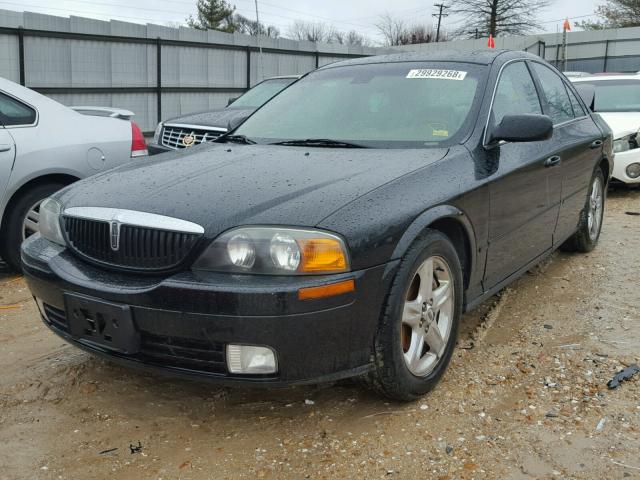 1LNHM87A52Y704943 - 2002 LINCOLN LS BLACK photo 2