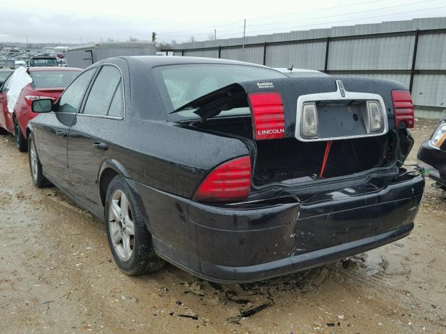 1LNHM87A52Y704943 - 2002 LINCOLN LS BLACK photo 3