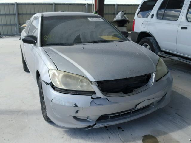 1HGEM21555L035284 - 2005 HONDA CIVIC LX WHITE photo 1