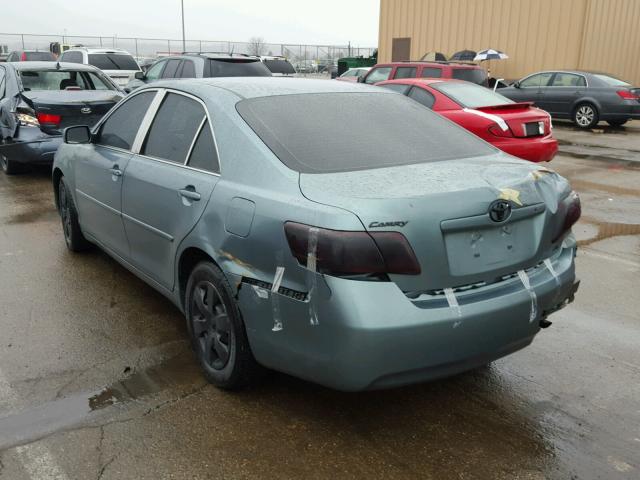 4T4BE46K09R121886 - 2009 TOYOTA CAMRY BASE GREEN photo 3