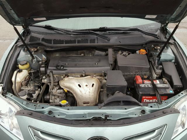 4T4BE46K09R121886 - 2009 TOYOTA CAMRY BASE GREEN photo 7