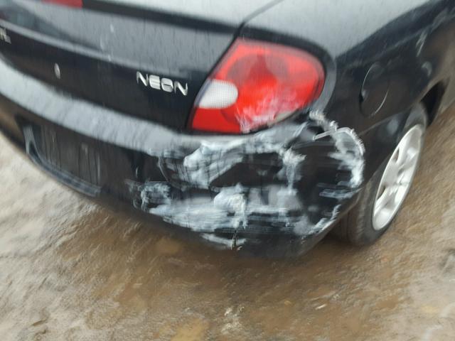 1P3ES46CX1D122352 - 2001 PLYMOUTH NEON BASE 黑色 照片 9