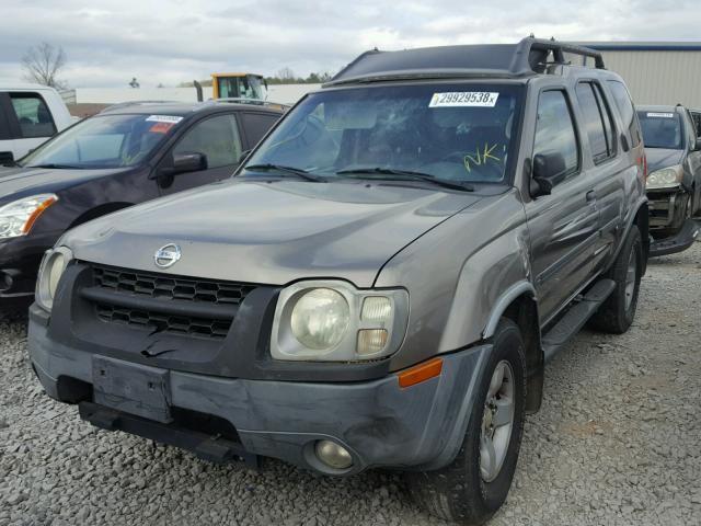 5N1ED28T83C689885 - 2003 NISSAN XTERRA XE BROWN photo 2