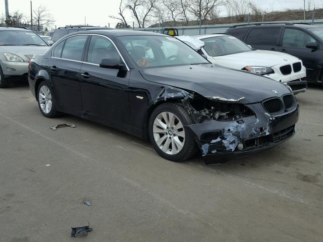 WBANB33525CN67418 - 2005 BMW 545 I BLACK photo 1