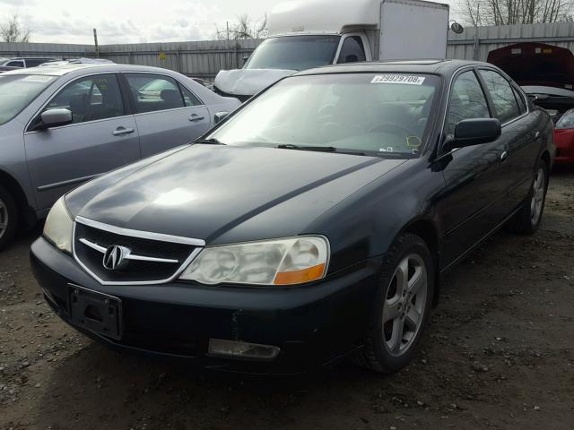 19UUA56832A002297 - 2002 ACURA 3.2TL TYPE GREEN photo 2