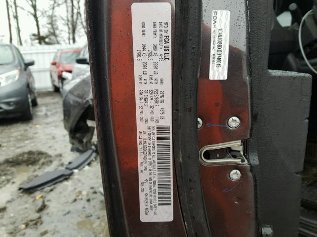 1C4NJDBBXGD746015 - 2016 JEEP COMPASS SP 灰色 照片 10