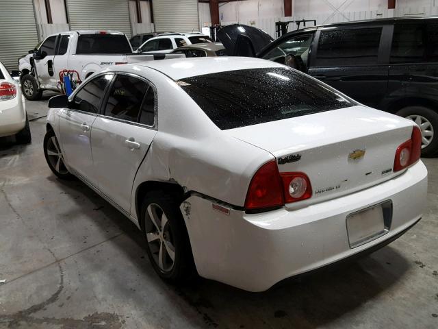 1G1ZC5EU4BF180132 - 2011 CHEVROLET MALIBU 1LT 白色 照片 3