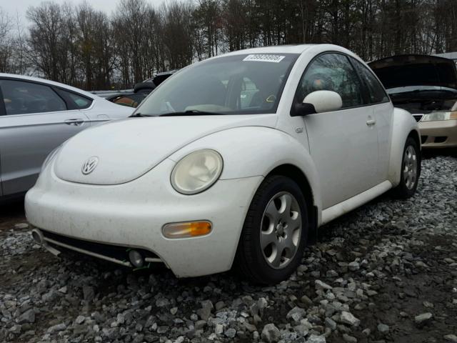 3VWCP21C32M432687 - 2002 VOLKSWAGEN NEW BEETLE 白色 照片 2