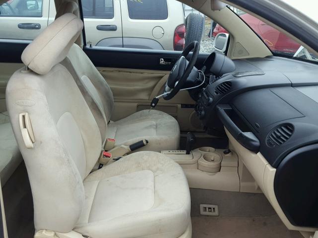 3VWCP21C32M432687 - 2002 VOLKSWAGEN NEW BEETLE 白色 照片 5