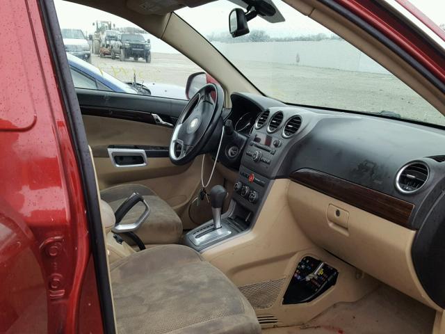 3GSCL53758S578047 - 2008 SATURN VUE XR RED photo 5