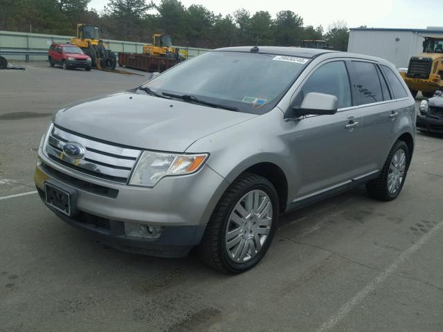 2FMDK49C68BA48043 - 2008 FORD EDGE LIMIT SILVER photo 2