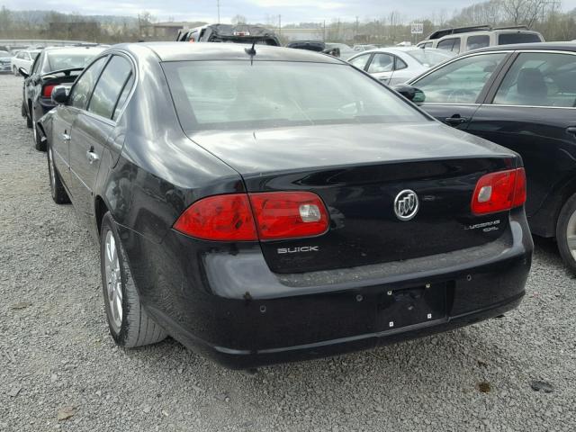 1G4HR57Y07U184467 - 2007 BUICK LUCERNE CX BLACK photo 3