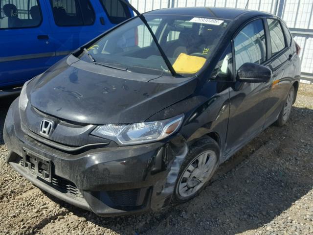 JHMGK5H55GX033629 - 2016 HONDA FIT LX BLACK photo 2