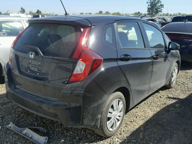 JHMGK5H55GX033629 - 2016 HONDA FIT LX Черный фото 4