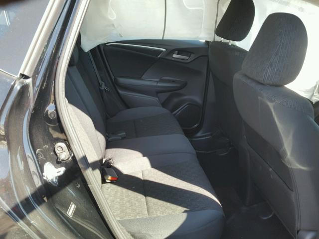 JHMGK5H55GX033629 - 2016 HONDA FIT LX Черный фото 6