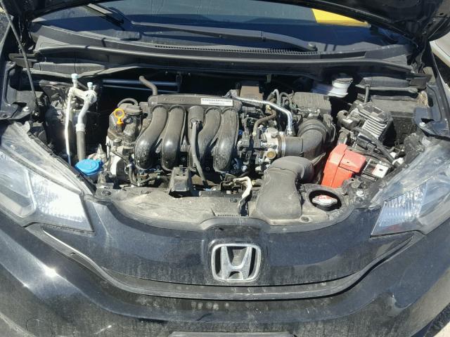 JHMGK5H55GX033629 - 2016 HONDA FIT LX Черный фото 7