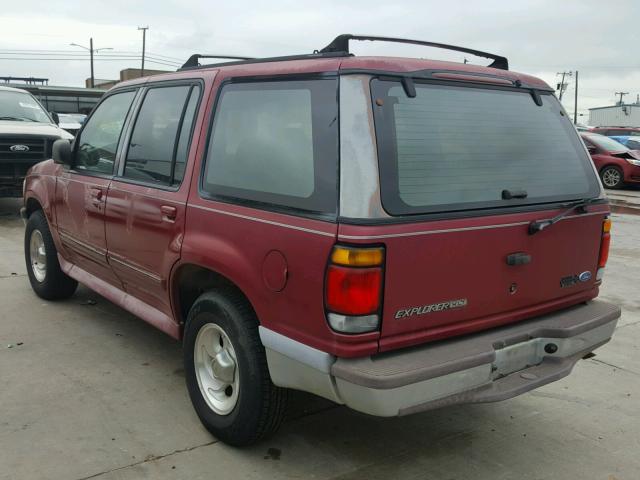 1FMDU32X6SZB31526 - 1995 FORD EXPLORER RED photo 3