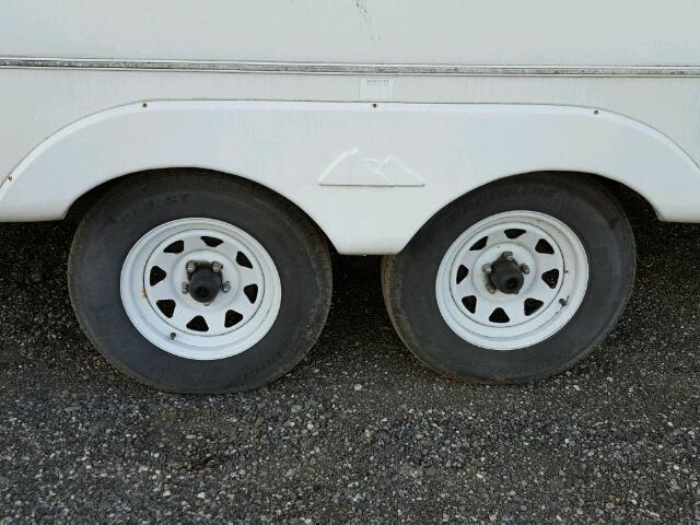 4YDF2452422031665 - 2002 KEYSTONE TRAILER WHITE photo 8