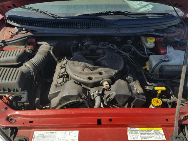 2B3HD46R22H250652 - 2002 DODGE INTREPID S RED photo 7