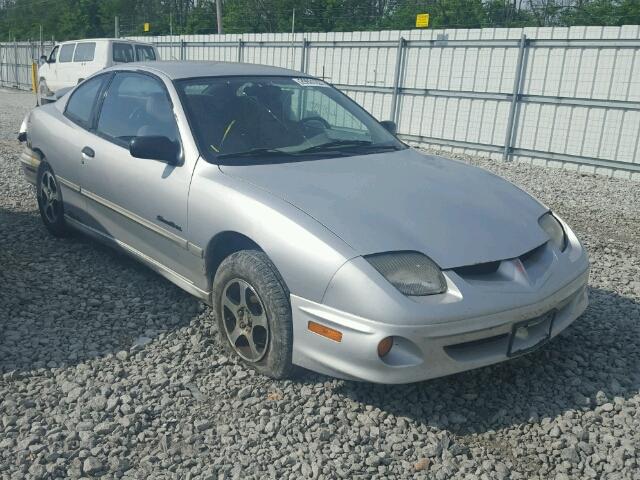 1G2JB124717137874 - 2001 PONTIAC SUNFIRE SE SILVER photo 1