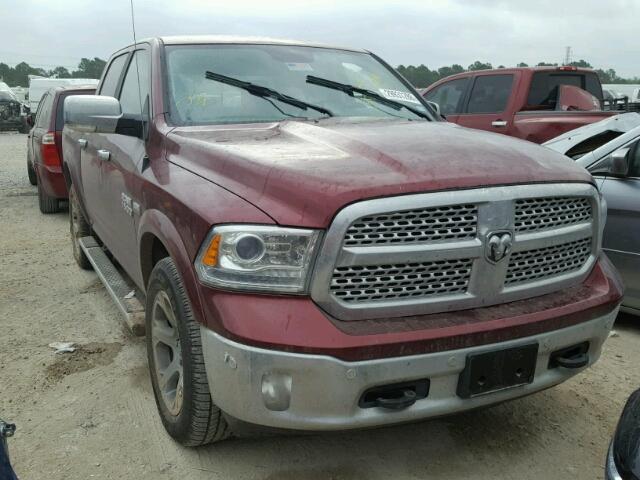 1C6RR7NTXJS186149 - 2018 RAM 1500 LARAM BURGUNDY photo 1