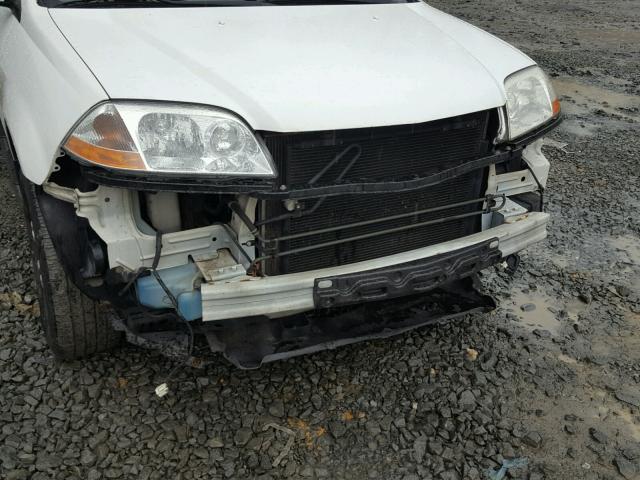 2HNYD18653H501532 - 2003 ACURA MDX TOURIN WHITE photo 9