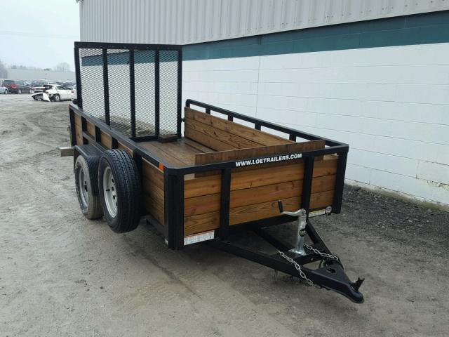 5JW1U1016H1155594 - 2017 UTILITY TRAILER BLACK photo 1