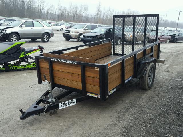 5JW1U1016H1155594 - 2017 UTILITY TRAILER BLACK photo 2