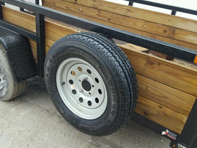 5JW1U1016H1155594 - 2017 UTILITY TRAILER BLACK photo 8