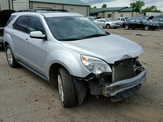 2CNFLNEW8A6367230 - 2010 CHEVROLET EQUINOX LT SILVER photo 1