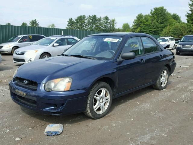 JF1GD67525H505642 - 2005 SUBARU IMPREZA RS BLUE photo 2