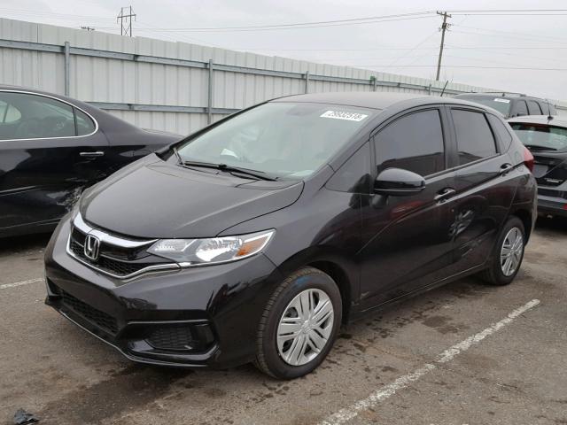 3HGGK5H49JM704016 - 2018 HONDA FIT LX BLACK photo 2