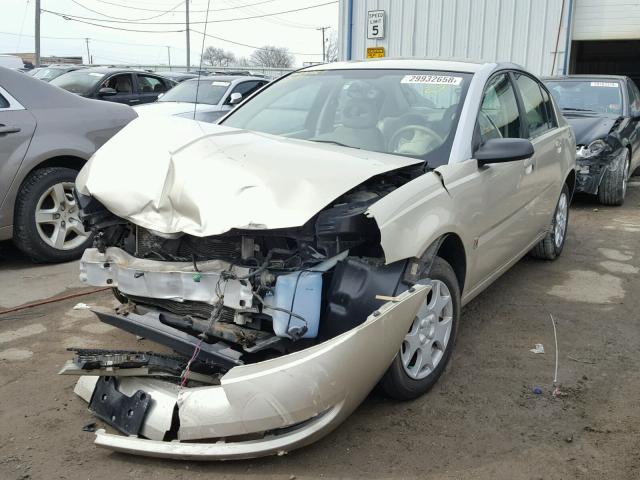 1G8AZ52F43Z137610 - 2003 SATURN ION LEVEL ოქროსფერი ფოტო 2