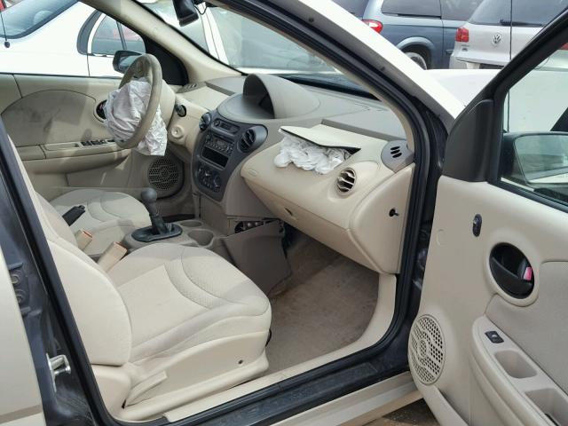 1G8AZ52F43Z137610 - 2003 SATURN ION LEVEL ოქროსფერი ფოტო 5