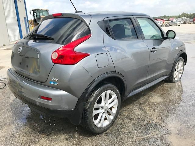 JN8AF5MR9ET455089 - 2014 NISSAN JUKE S GRAY photo 4