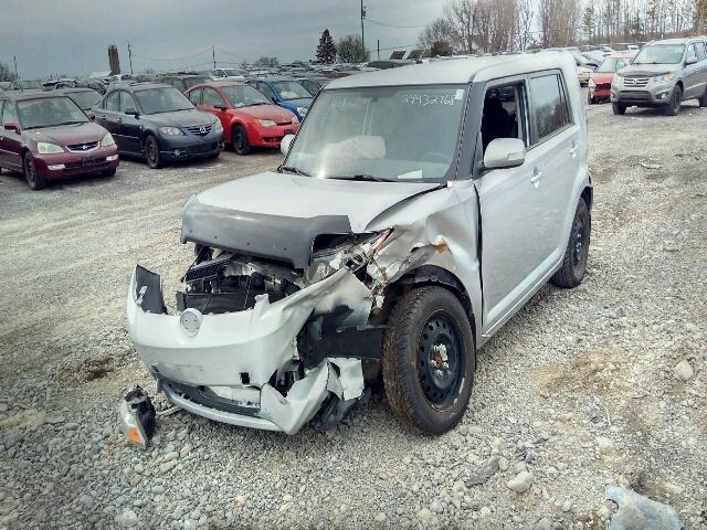 JTLZE4FE4C1146391 - 2012 TOYOTA SCION XB GRAY photo 2