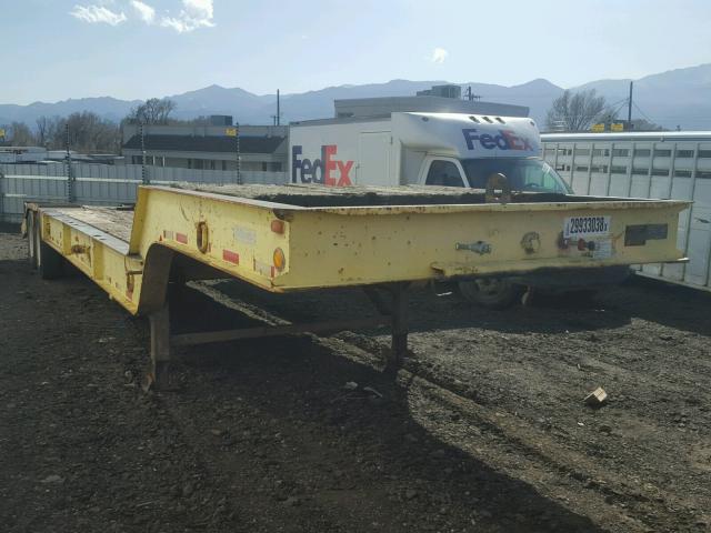 122740380 - 1975 FRUEHAUF FLATBED YELLOW photo 1