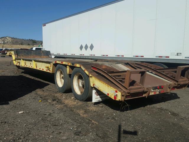 122740380 - 1975 FRUEHAUF FLATBED YELLOW photo 4