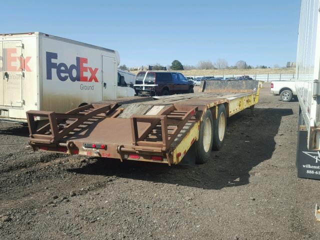 122740380 - 1975 FRUEHAUF FLATBED YELLOW photo 6